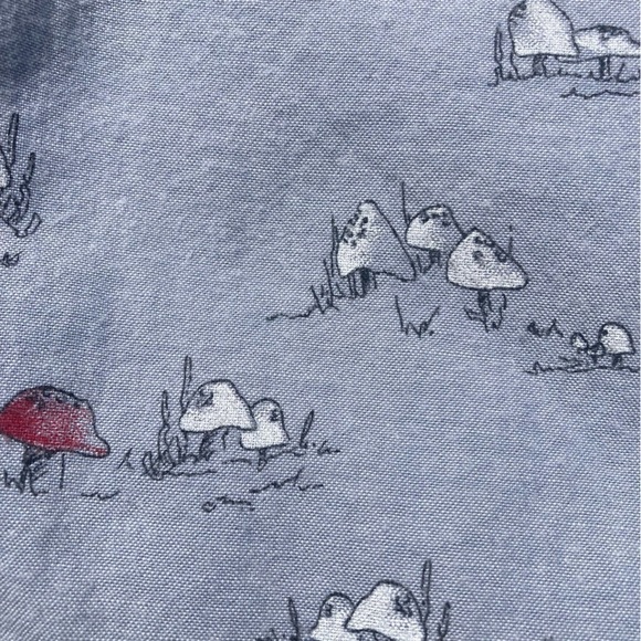 Oshkosh Genuine Kids mushroom button down shirt, size 4T - Picture 5 of 10